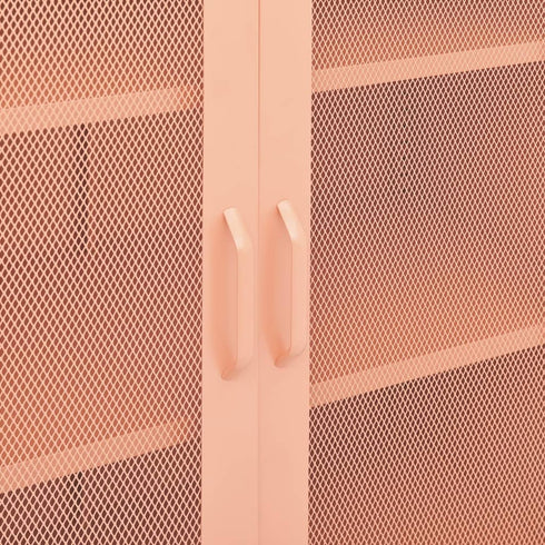 Lady Jillian -  Storage Cabinet Pink 80x35x101,5 cm Steel - Model 4